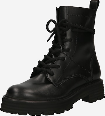 Kennel & Schmenger Lace-Up Ankle Boots 'POWER' in Black: front