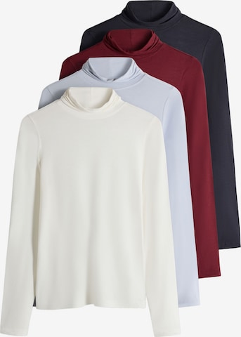 The Set Shirt in Beige: Vorderseite