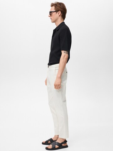MANGO MAN Regular Chino 'PRATO' in Wit