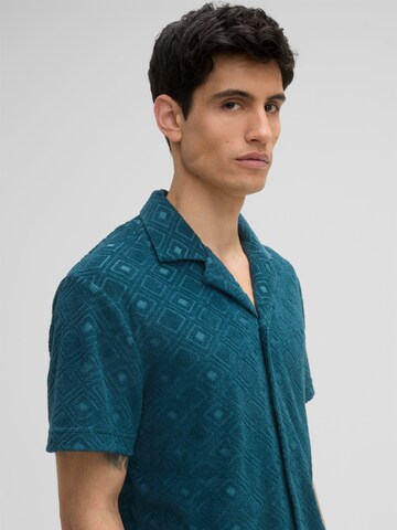 STRELLSON Regular fit Overhemd 'Joseph' in Groen