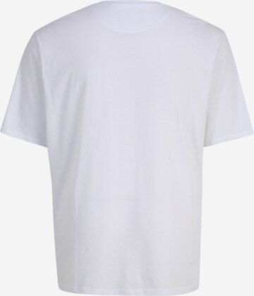 T-Shirt Lyle & Scott Big&Tall en blanc