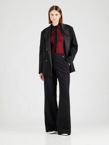 Bootcut Pantalon Fabienne Chapot en noir