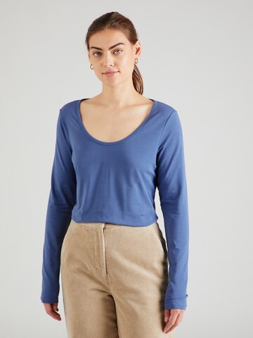 s.Oliver Shirt in Blauw: voorkant