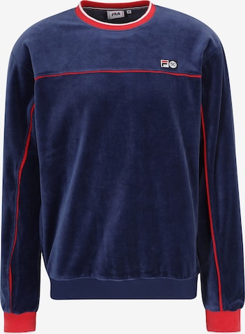 FILA Athletic Sweatshirt 'ZUDAR' in Blue: front