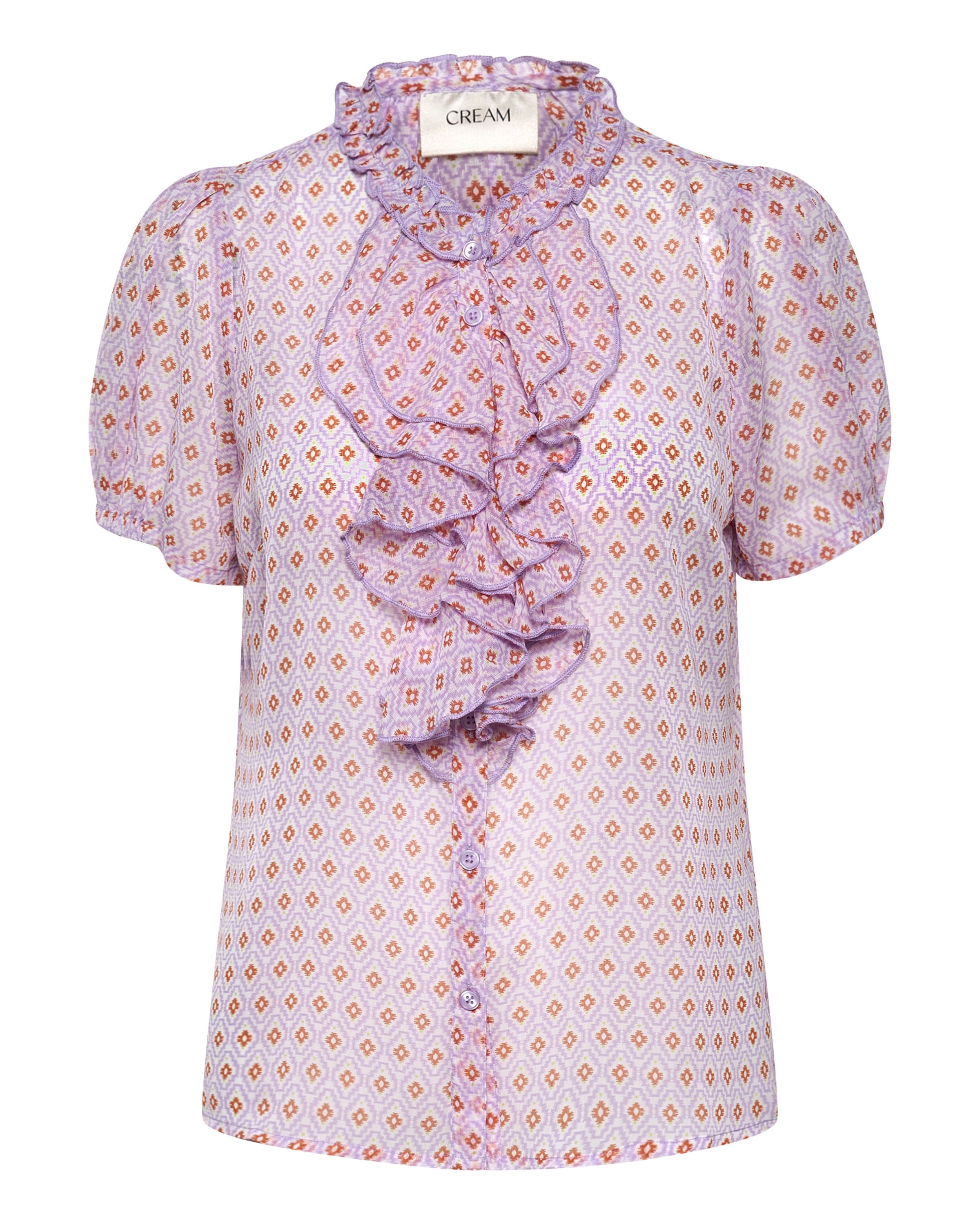 Camicia da donna 'Kinia' di Cream in lilla: frontale