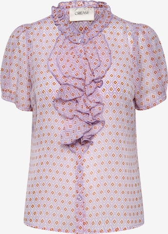 Camicia da donna 'Kinia' di Cream in lilla: frontale
