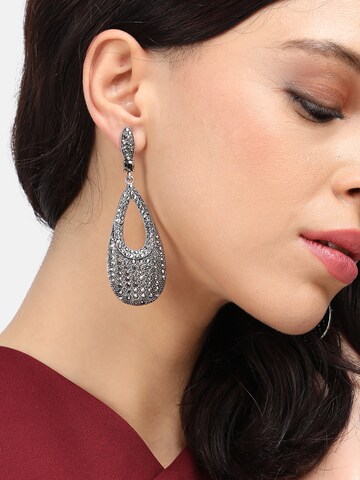 Boucles d'oreilles 'Kirsteen' SOHI en argent : devant