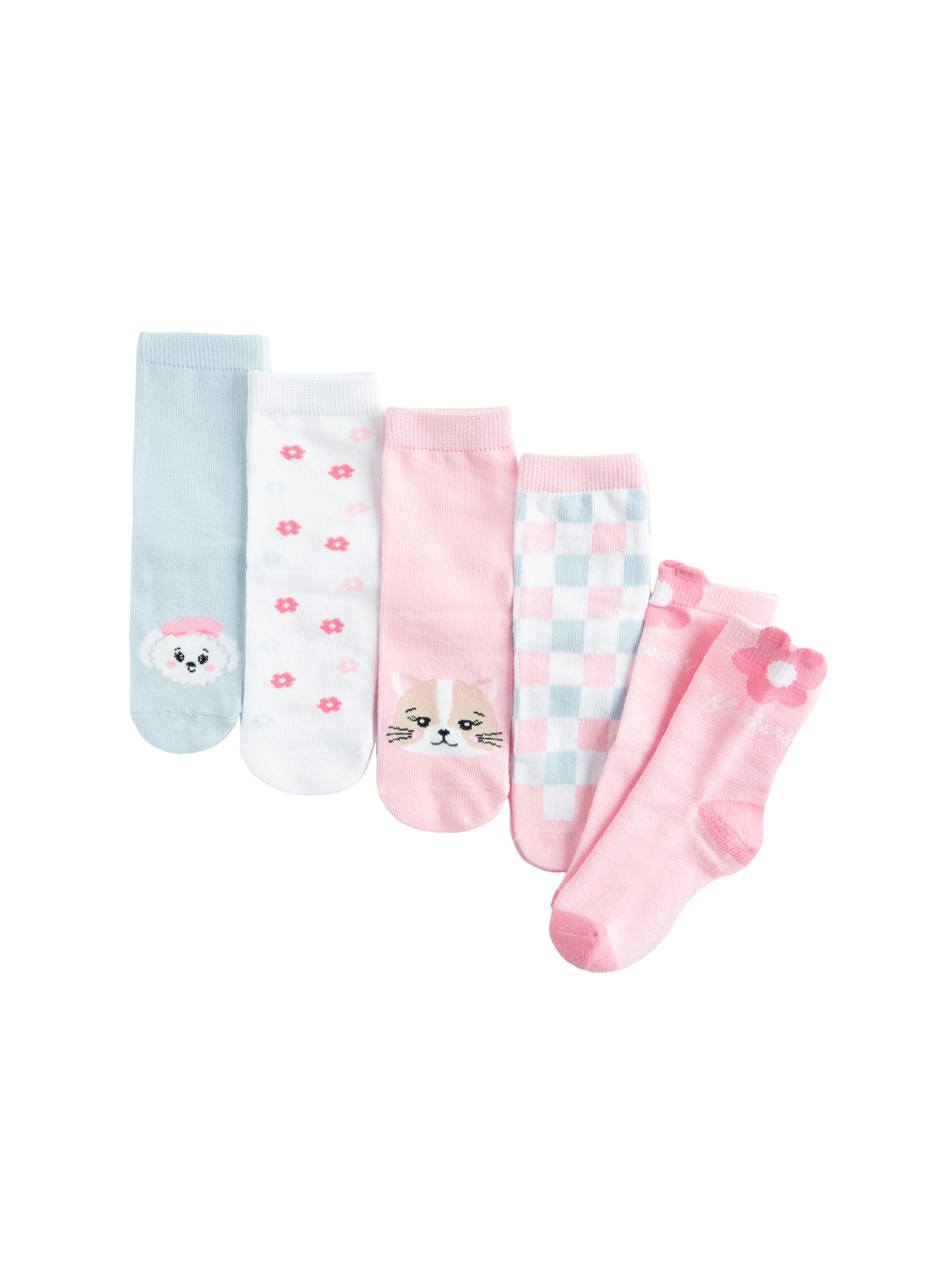 Cool Club - Meias em mistura de cores: frente