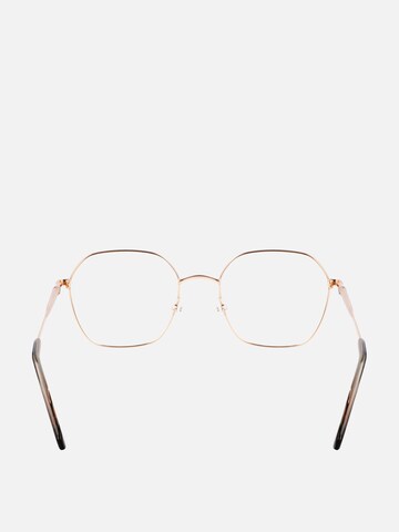 Longchamp - Gafas de sol 'Longchamp LO2152 Gold/black 51/19/140 WOMAN Eyewear Frame' en oro