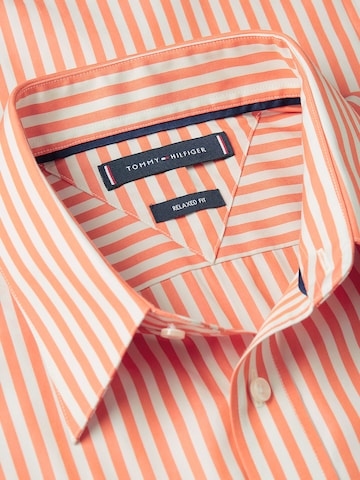 TOMMY HILFIGER Comfort Fit Hemd 'New York' in Orange