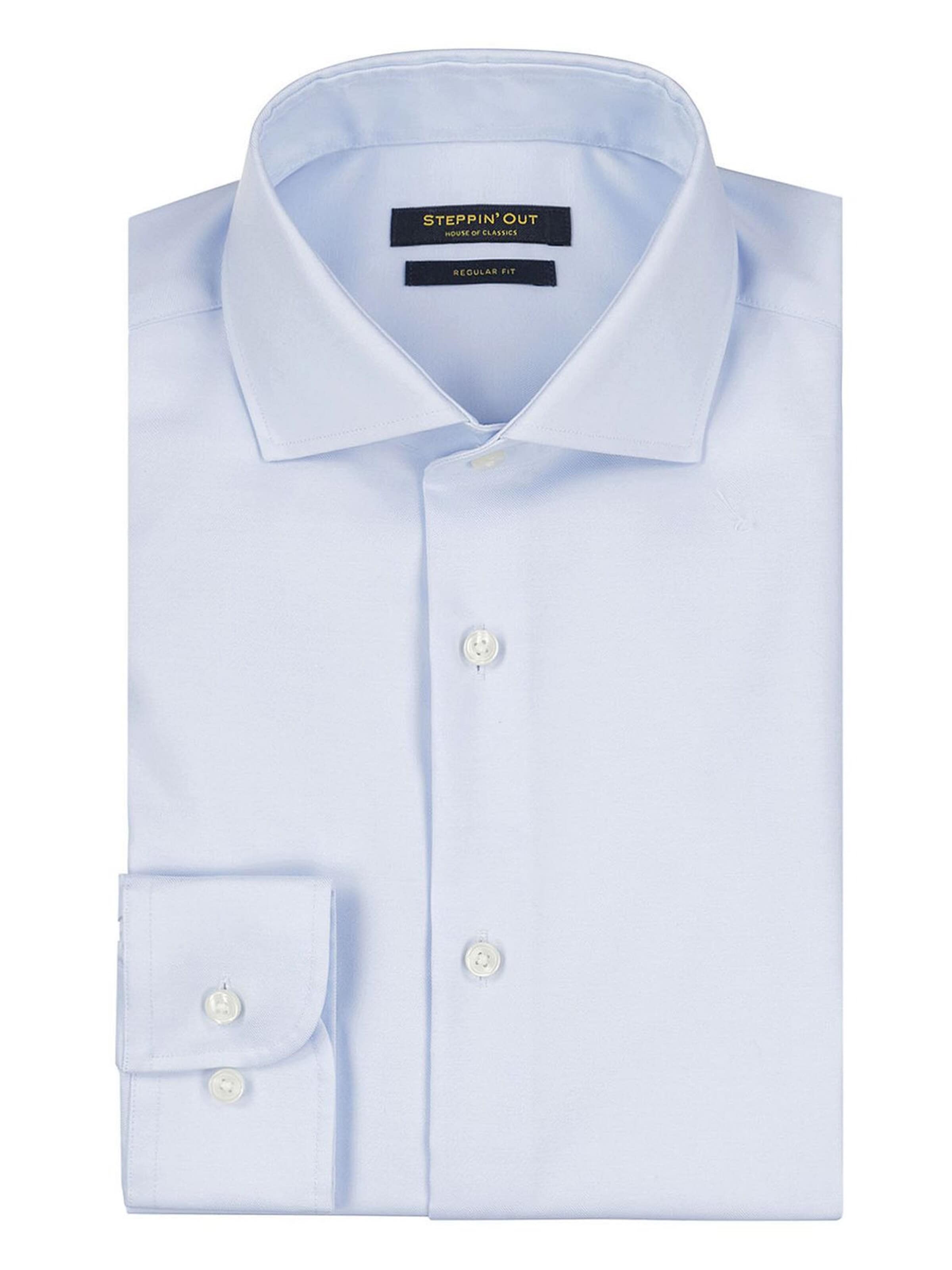 Coupe regular Chemise Steppin' out en bleu
