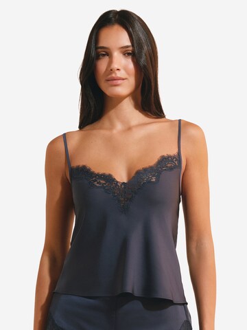 ETAM Slaapshirt 'Stella' in Blauw: voorkant