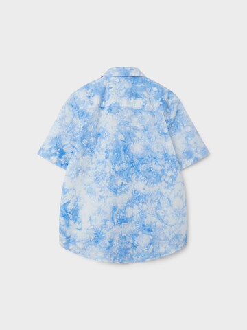 LMTD Regular fit Button Up Shirt 'HAY' in Blue