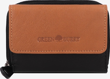 Portamonete 'Nappa' di GREENBURRY in nero: frontale
