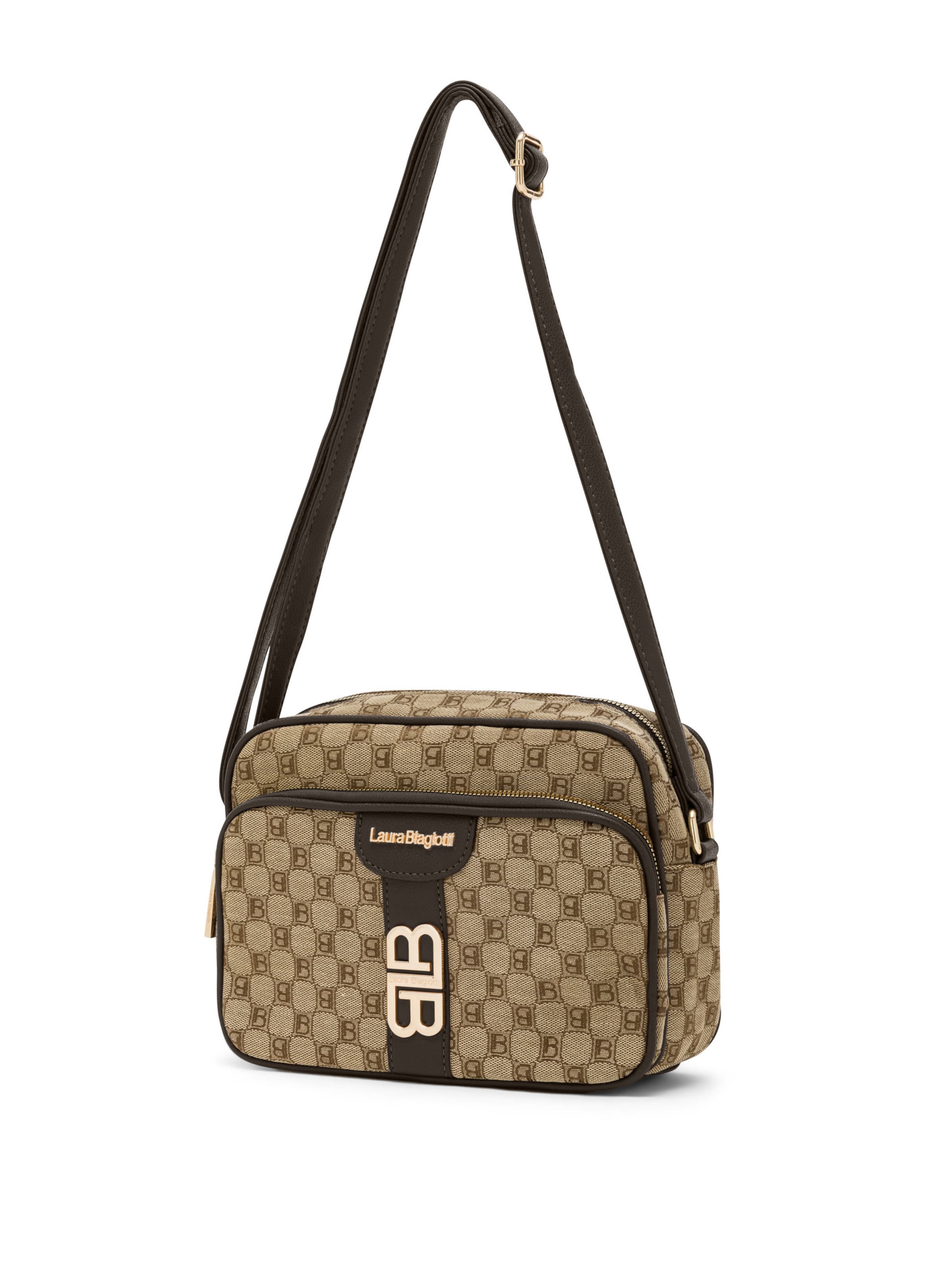 Borsa a tracolla 'Delray 5' di Laura Biagiotti in marrone