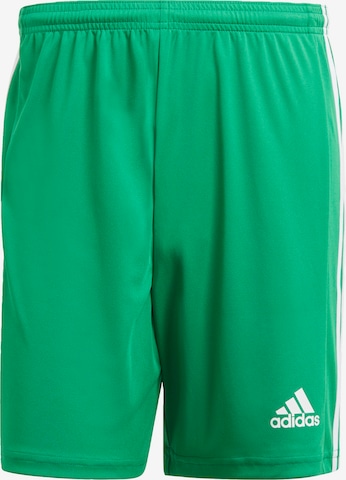 ADIDAS SPORTSWEAR Workout Pants 'Squadra 21' in Green: front