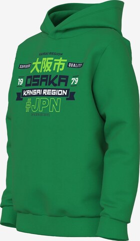 NAME IT - Sweatshirt 'Vugo' em verde