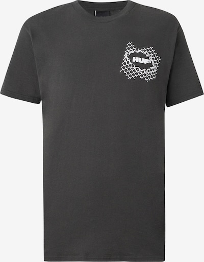 HUF T-Shirt '4 The Dawgs' en gris foncé / rouge / noir / blanc, Vue avec produit