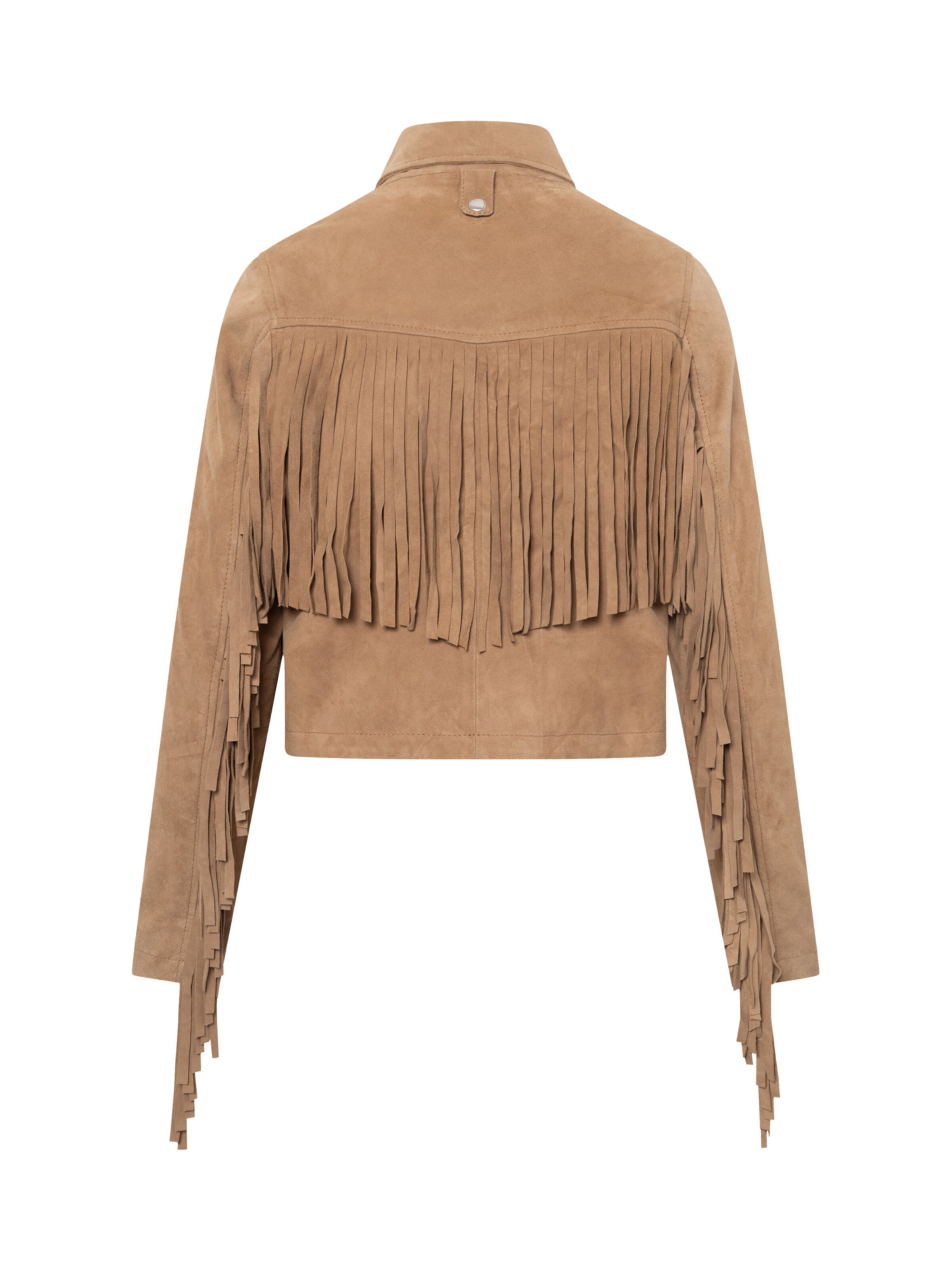 Bolongaro Trevor - Chaqueta de entretiempo 'Nora Fringe' en marrón