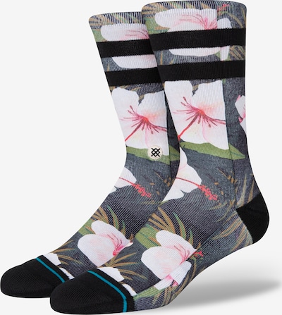 Stance Chaussettes en mélange de couleurs / noir, Vue avec produit