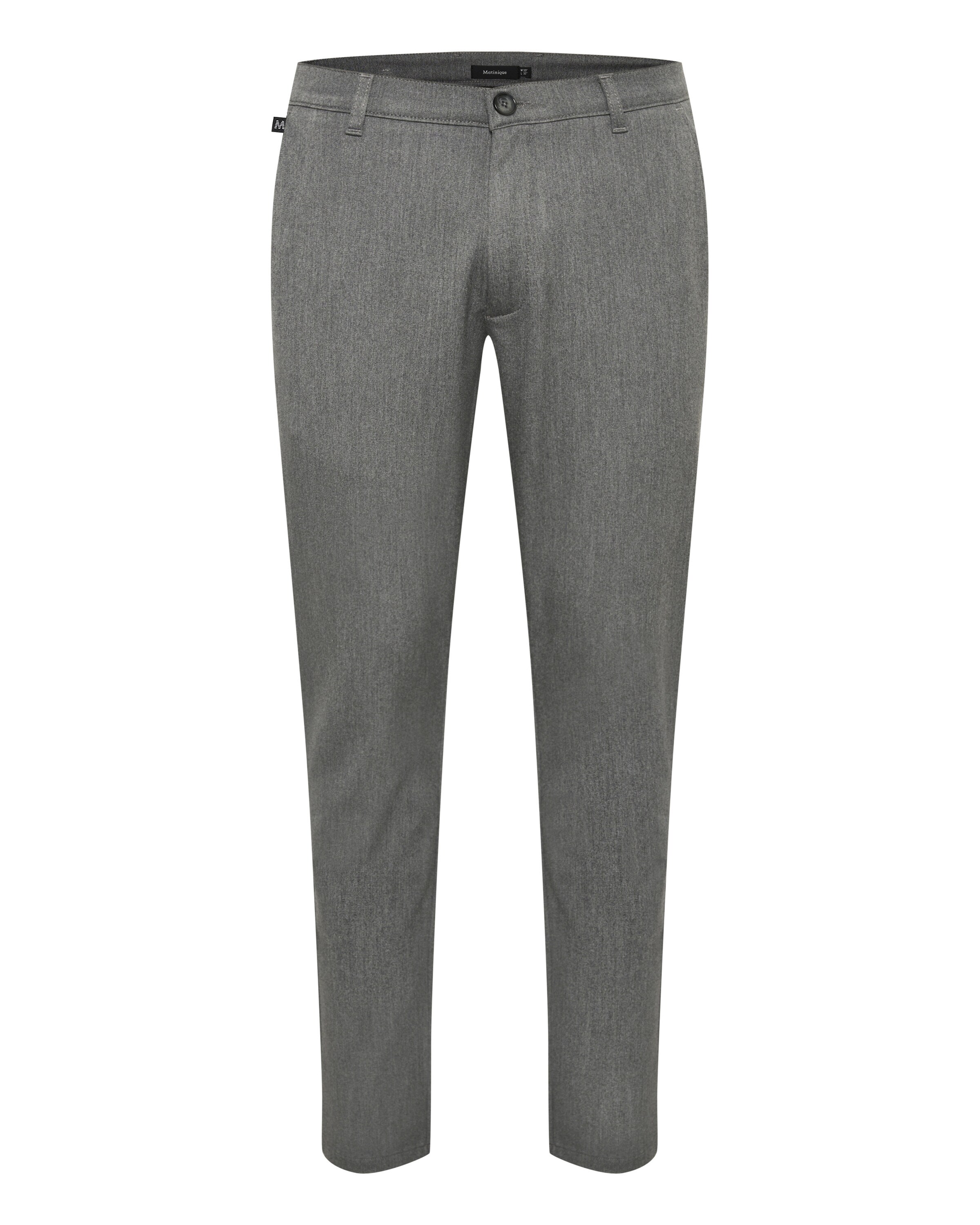 Matinique Hose 'Jens' in Grau: Vorderseite