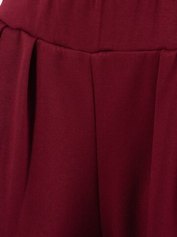 Smilodox Loosefit Bandplooibroek in Rood