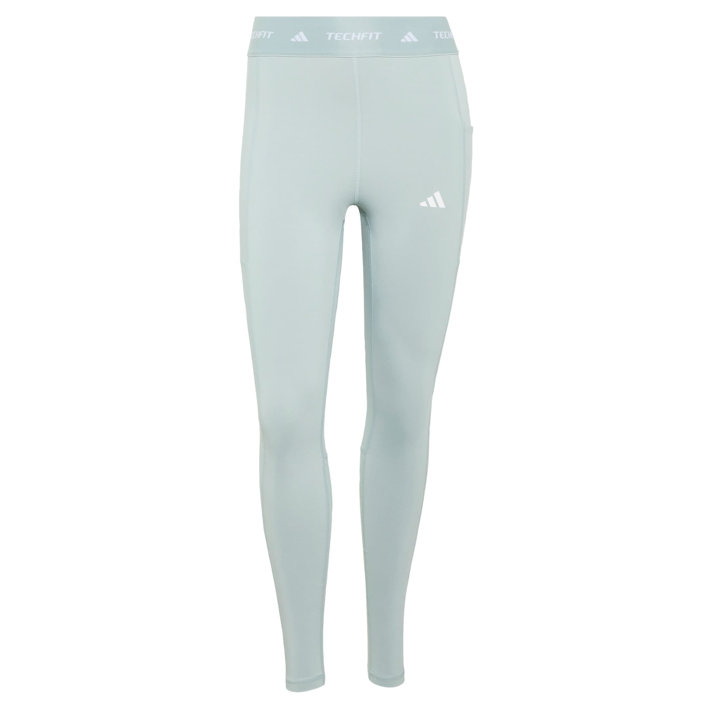 ADIDAS PERFORMANCE Sportbroek 'STASH' in Groen: voorkant