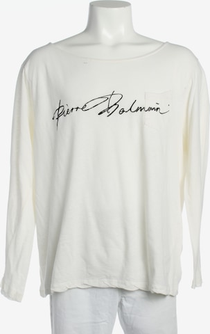 Balmain Freizeithemd / Shirt / Polohemd langarm M in Weiß: Vorderseite