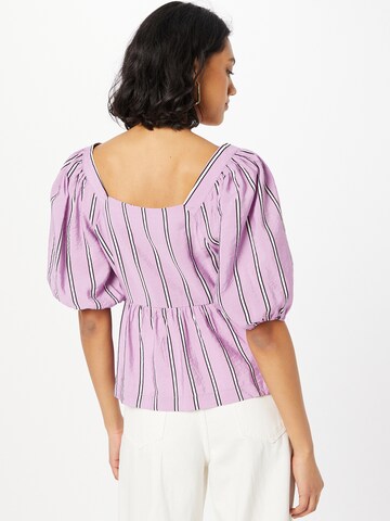 ICHI - Blusa 'ELDA' em roxo