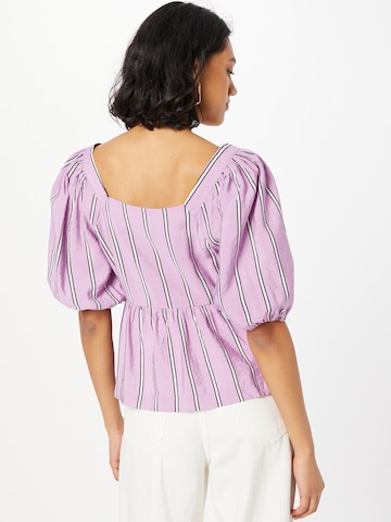 ICHI Blouse 'ELDA' in Purple