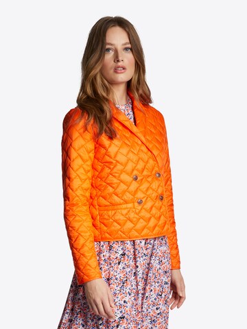 Rich & Royal Between-Season Jacket in Red: front