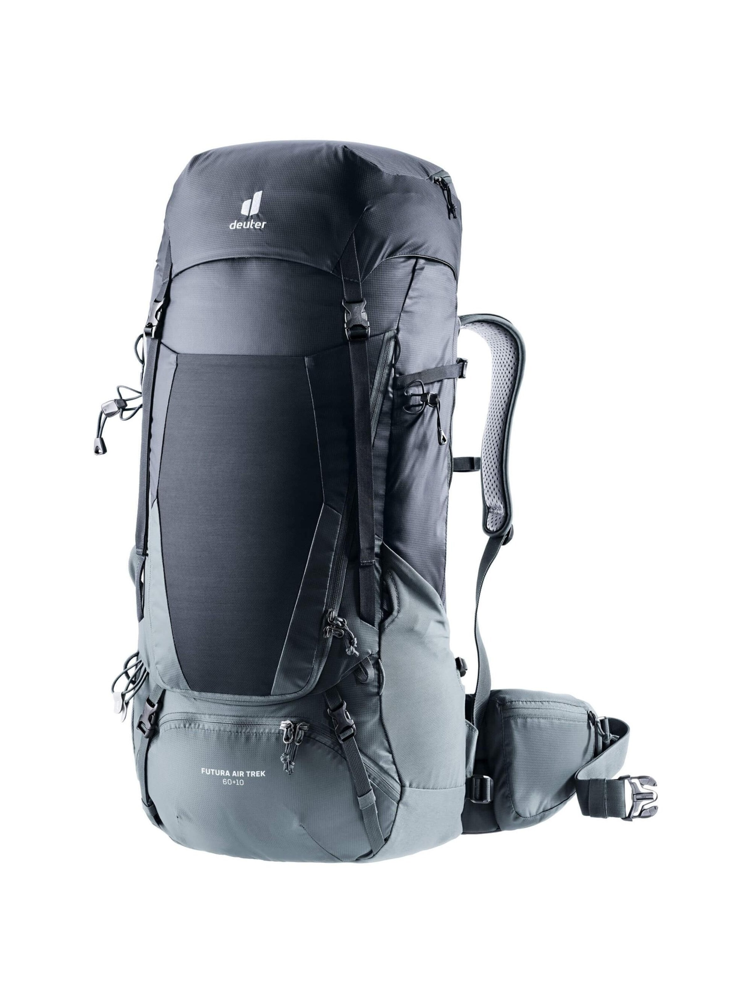 DEUTER Rucksack 'Futura Air Trek'‌‌‌‌‌‌‌ in Schwarz: Vorderseite