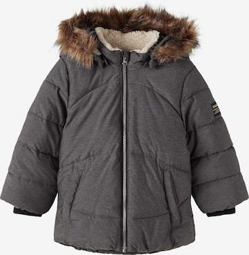 NAME IT Winter Jacket 'MATHEW' in Grey: front