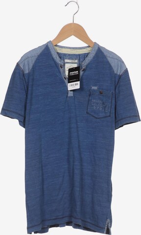 TOM TAILOR Shirt in M in Blue: front