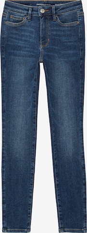 Coupe slim Jean 'Nela' TOM TAILOR DENIM en bleu : devant