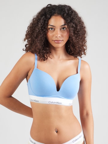Calvin Klein Underwear Push-up BH i blå: forside
