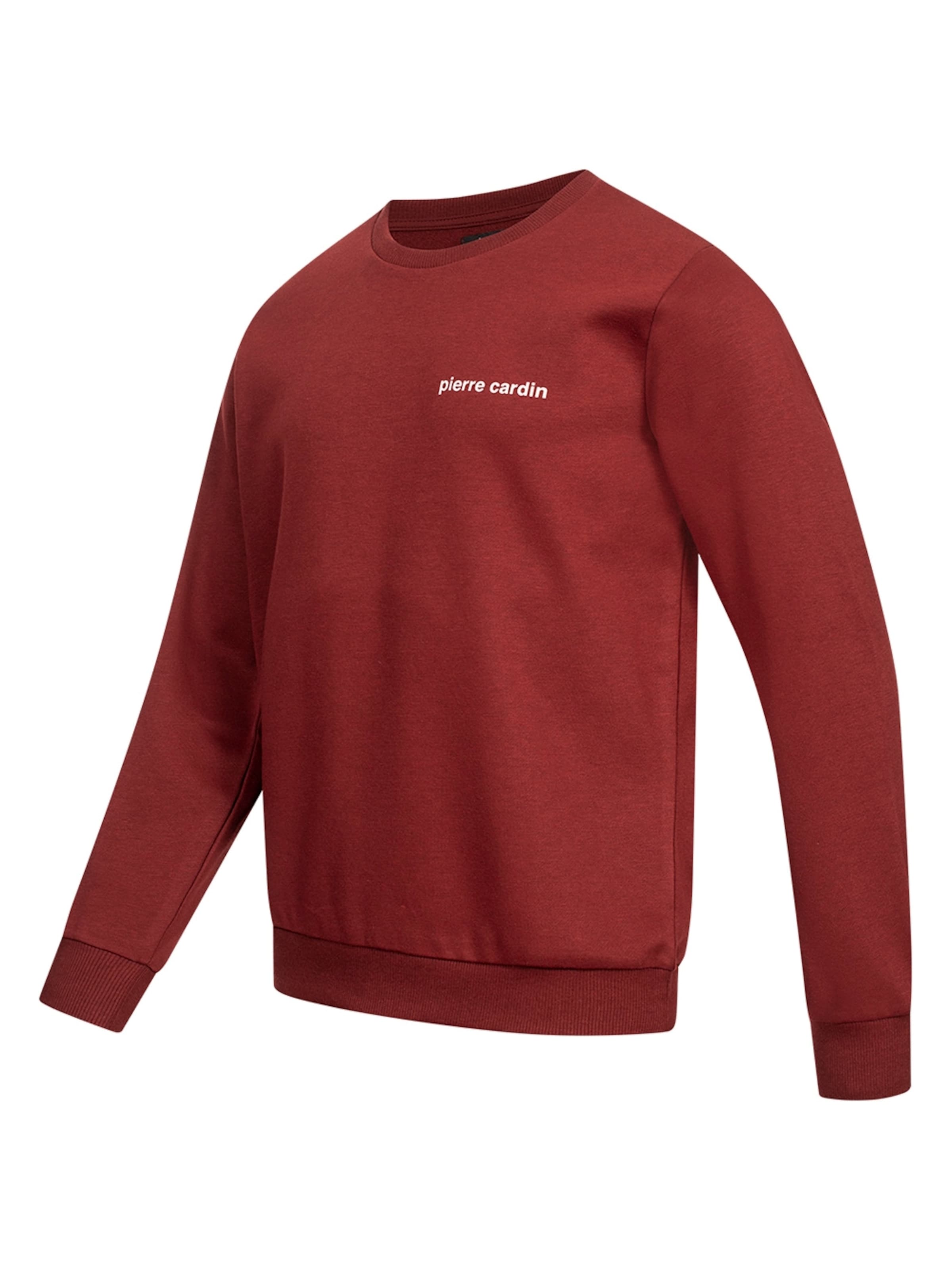 PIERRE CARDIN Sweatshirt in Rood