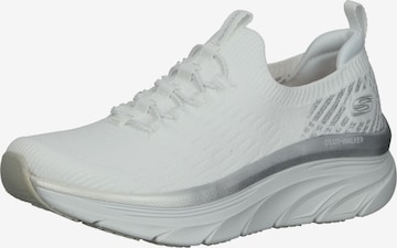SKECHERS Sneakers laag 'D'LUX WALKER' in Wit: voorkant