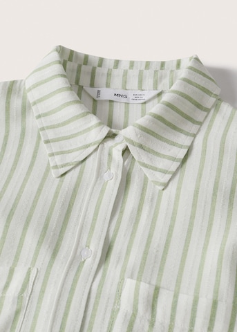 Camicia da donna 'Mayo' di MANGO in verde