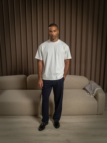 TEESHOPPEN Regular Trousers 'Performance' in Blue: front