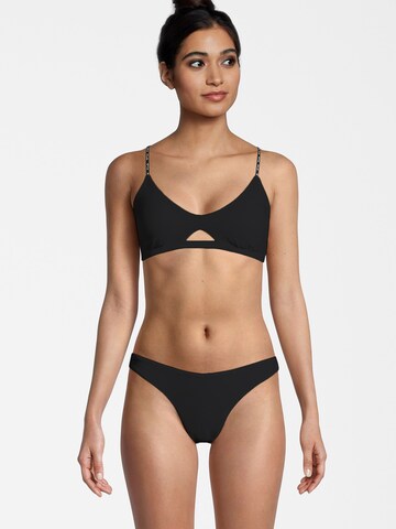 FILA - Bustier Bikini deportivo 'SARCONI' en negro: frente