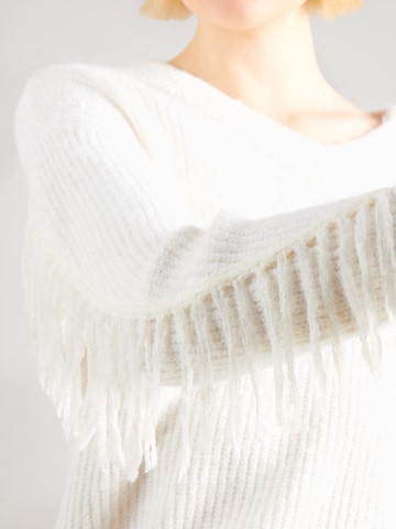 Pulover de la Abercrombie & Fitch pe bej