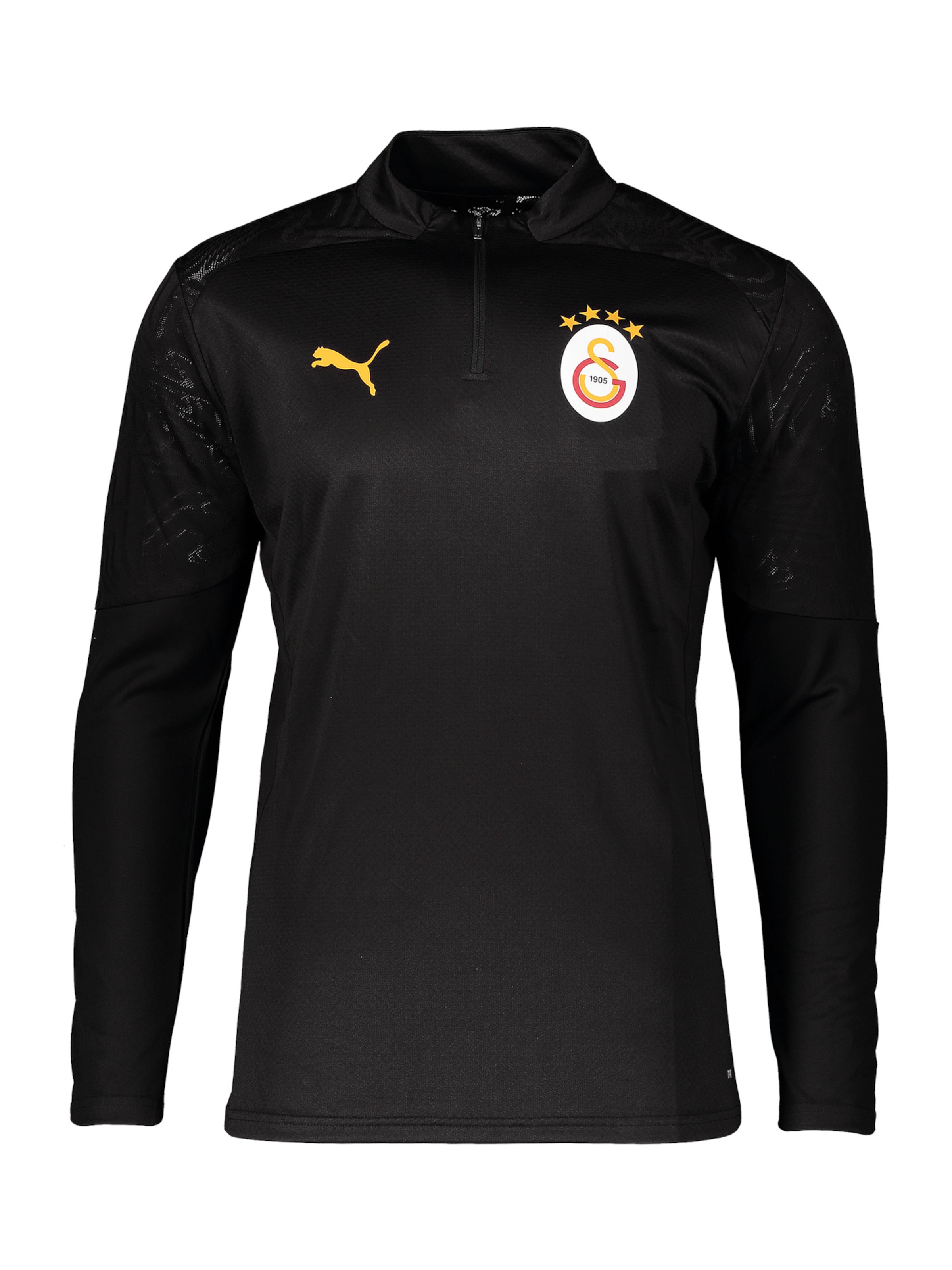 PUMA Sportshirt in Schwarz: Vorderseite