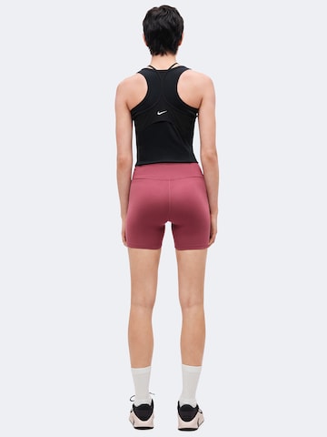 NIKE - Skinny Calças de desporto 'ONE' em rosa