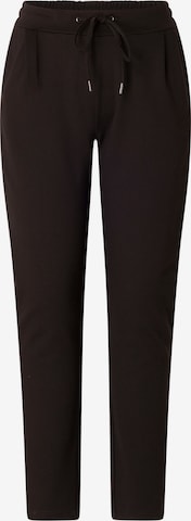 BASE LEVEL Regular Pyjamahose in Schwarz: predná strana