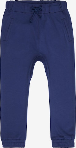 Sense Organics Zwężany krój Spodnie 'MERLIN' w kolorze niebieski: przód