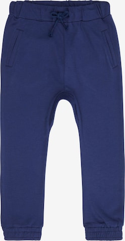 Sense Organics Tapered Broek 'MERLIN' in Blauw: voorkant