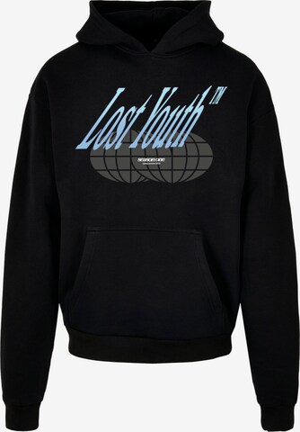 Lost Youth Sweatshirt 'Icon V.5' in Schwarz: Vorderseite