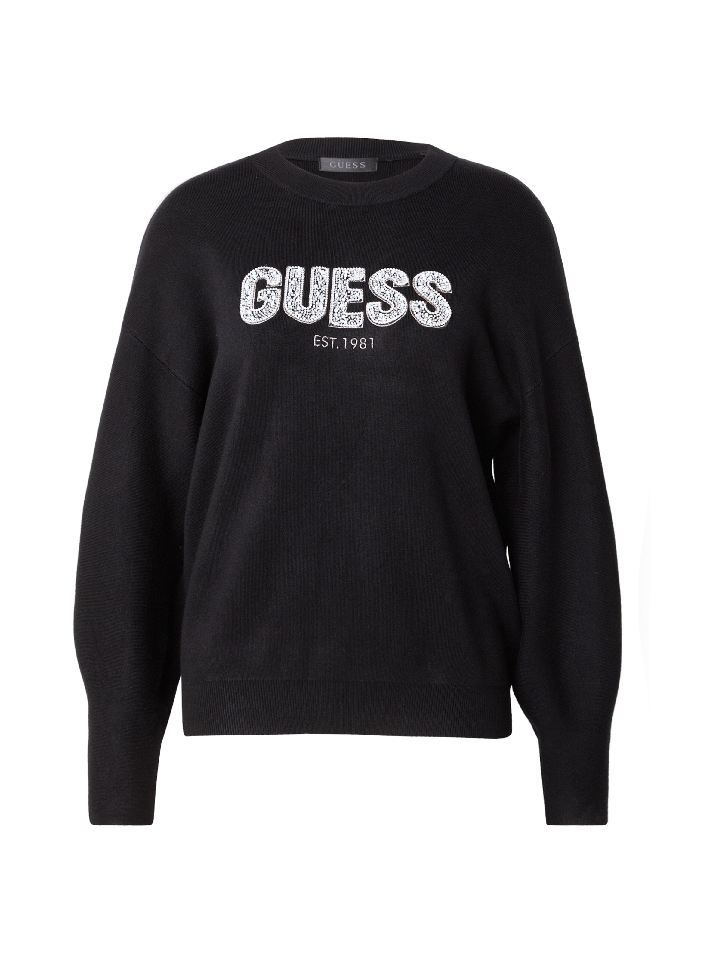 GUESS - Jersey 'Madeline' en negro: frente