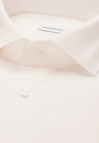 SEIDENSTICKER Regular fit Button Up Shirt in White